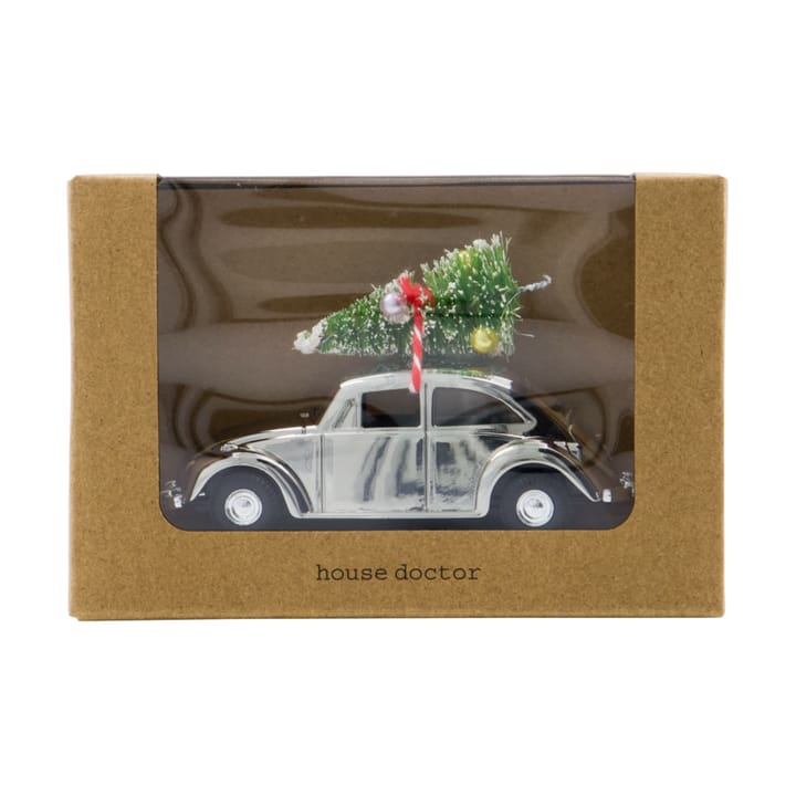 MINI Xmas car juldekoration, Silver House Doctor