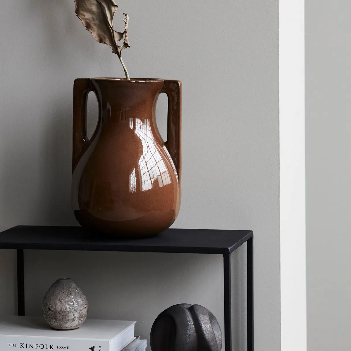 Mississipi vas 31 cm, Brun House Doctor