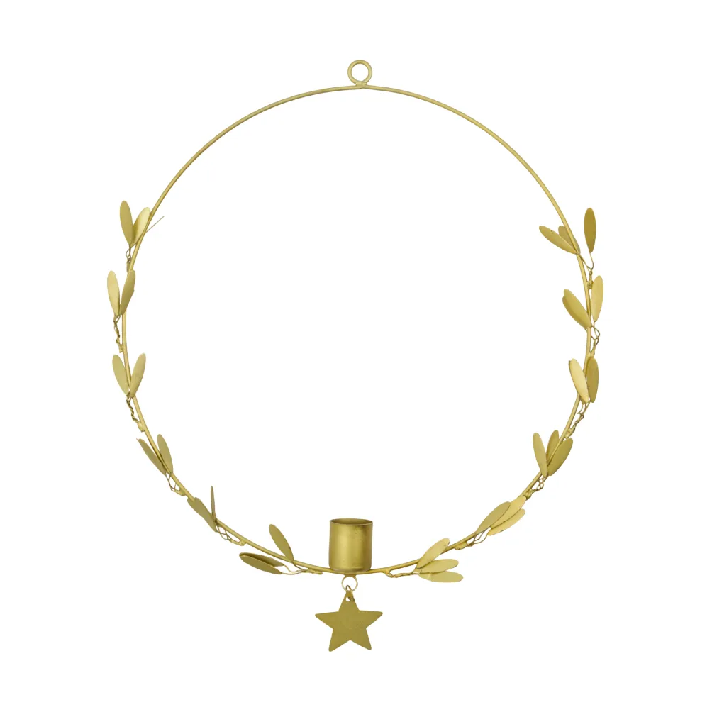 Mistel ljusstake Ø25 cm, Mässing House Doctor