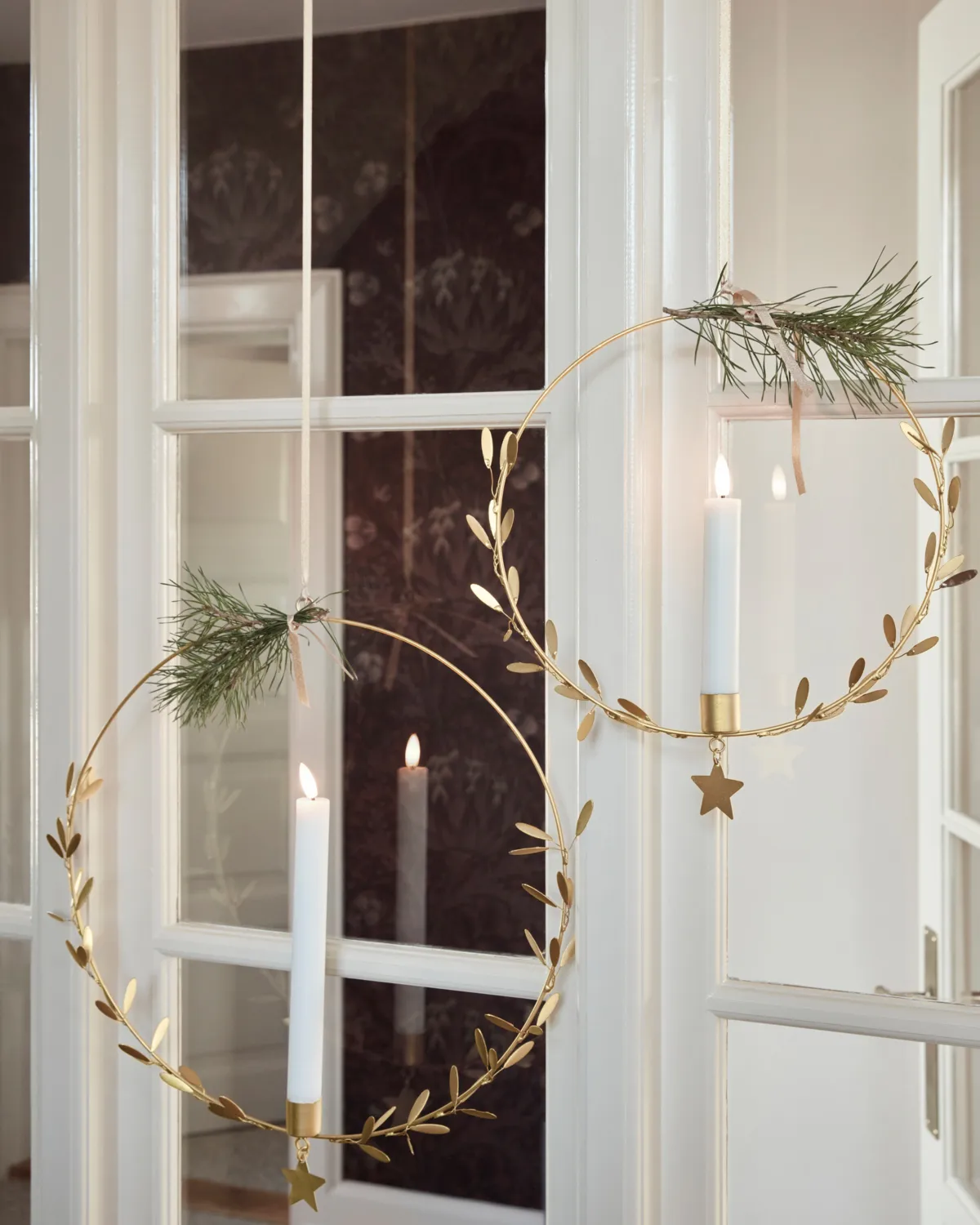 Mistel ljusstake Ø25 cm, Mässing House Doctor