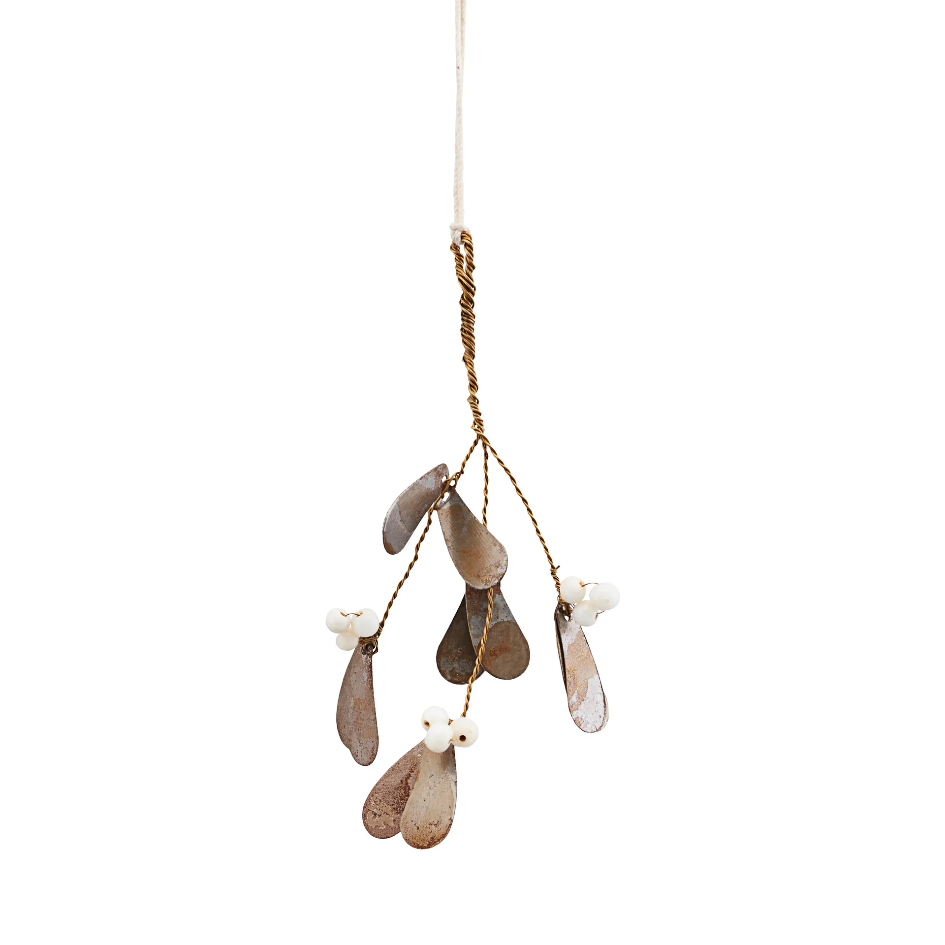 Mistletoe juldekoration liten, Antique metallic House Doctor