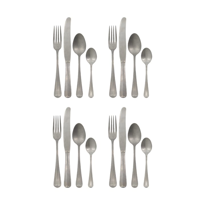 Mora bestickset 16 delar - Silver finish - House Doctor