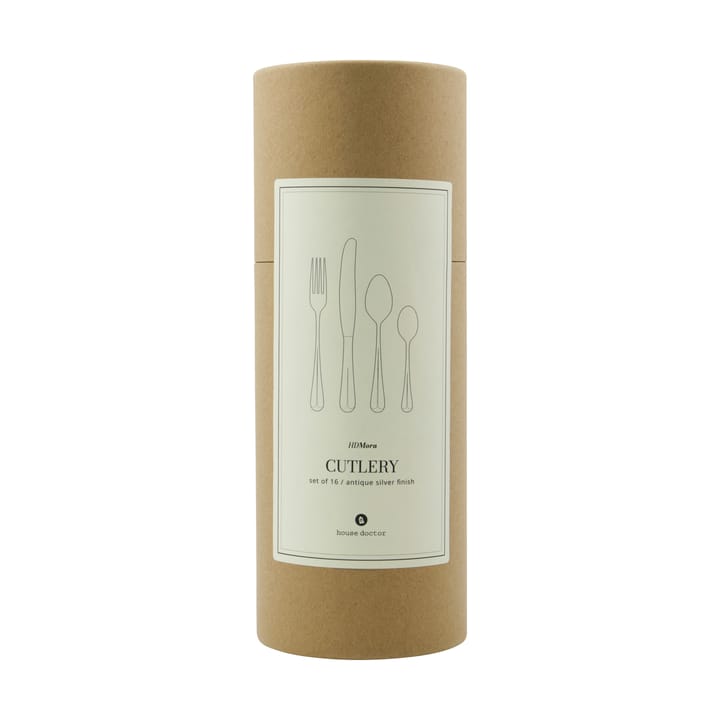 Mora bestickset 16 delar, Silver finish House Doctor