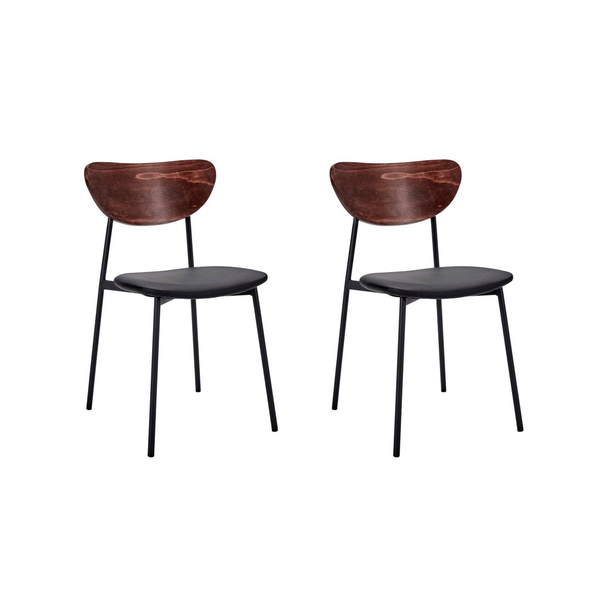 House Doctor Must stol med sits 2-pack Natur | Skandinavisk Design | Stolar | Brun