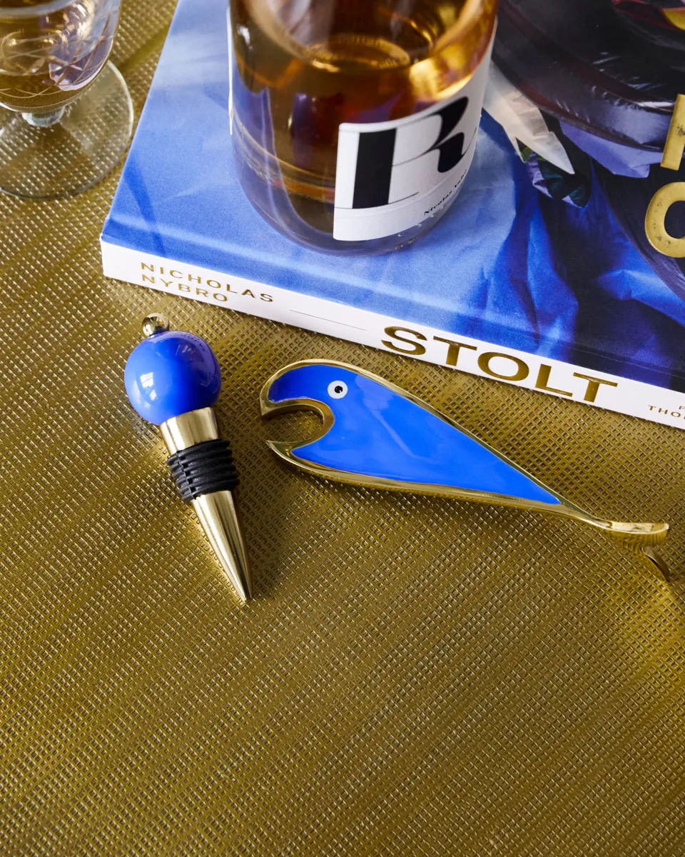 Open barset 2 delar, Blå House Doctor