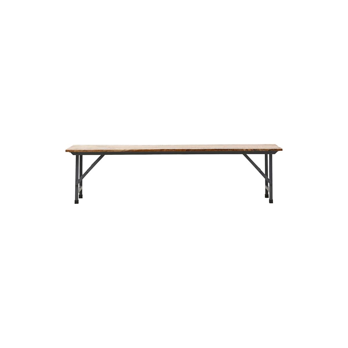 House Doctor Party bänk foldable 180 cm Natur | Skandinavisk Design | Bänkar | Beige