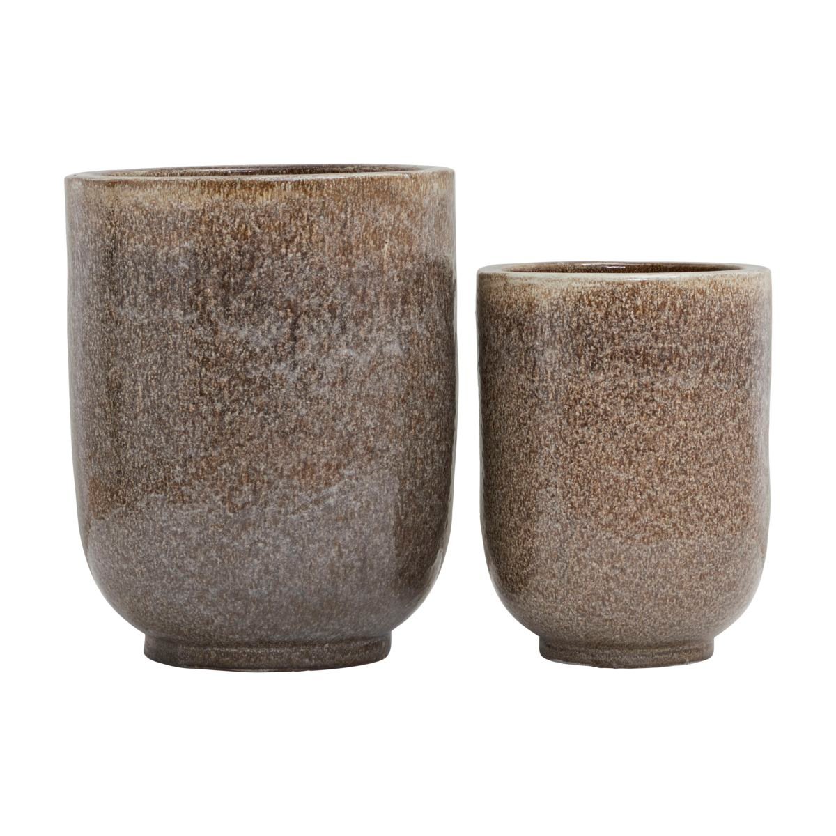 House Doctor Pho kruka set om 2 Nougat | Skandinavisk Design | Krukor | Beige