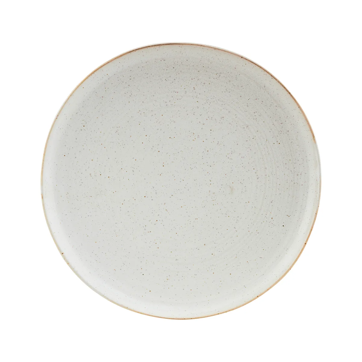 House Doctor Pion frukosttallrik Ø21,5 cm Grå-vit