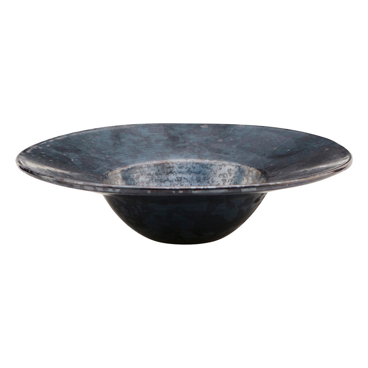 House Doctor Pion pastatallrik 25 cm Svart-brun | Skandinavisk Design | Djupa tallrikar | Svart