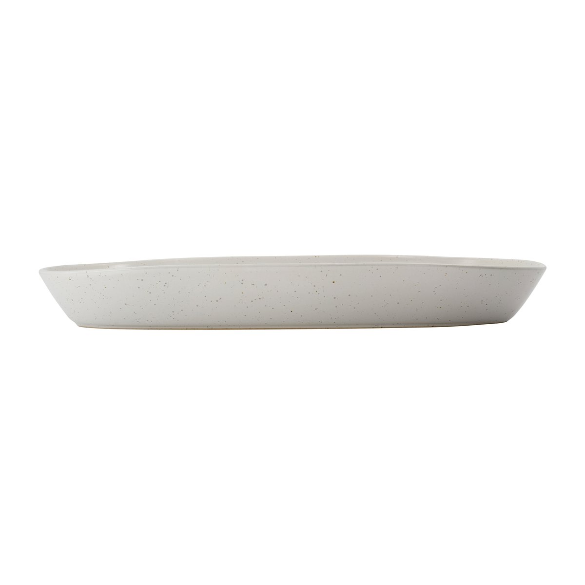 House Doctor Pion serveringsfat 19x38 cm Grå-vit | Skandinavisk Design | Serveringsfat & Uppläggningsfat | Grå