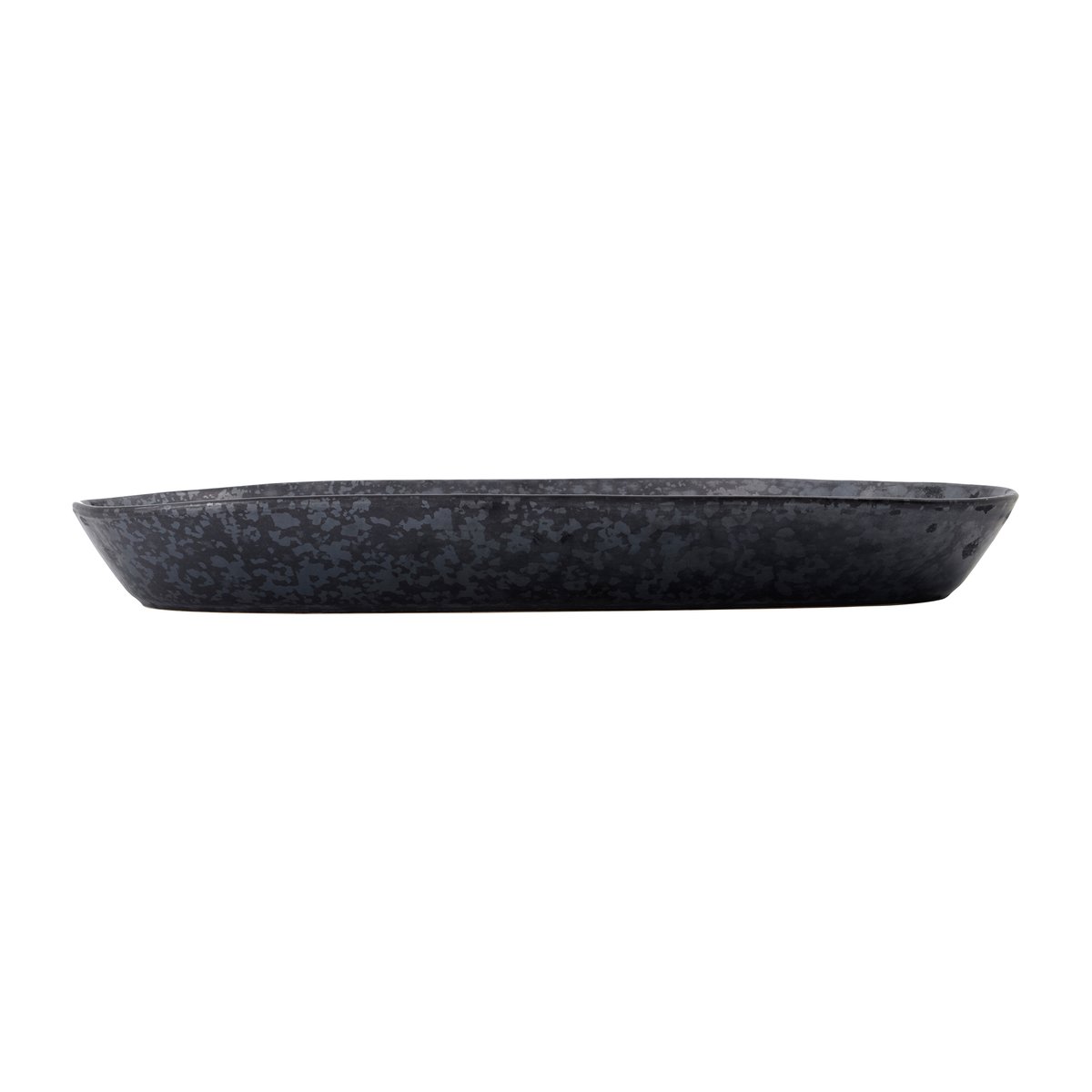 House Doctor Pion serveringsfat 19x38 cm Svart-brun