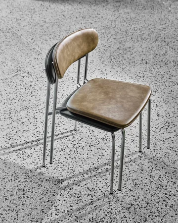 Pova stol - Crome-khaki - House Doctor