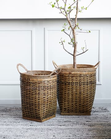 Pura förvaringskorg set om 2 - Natur - House Doctor