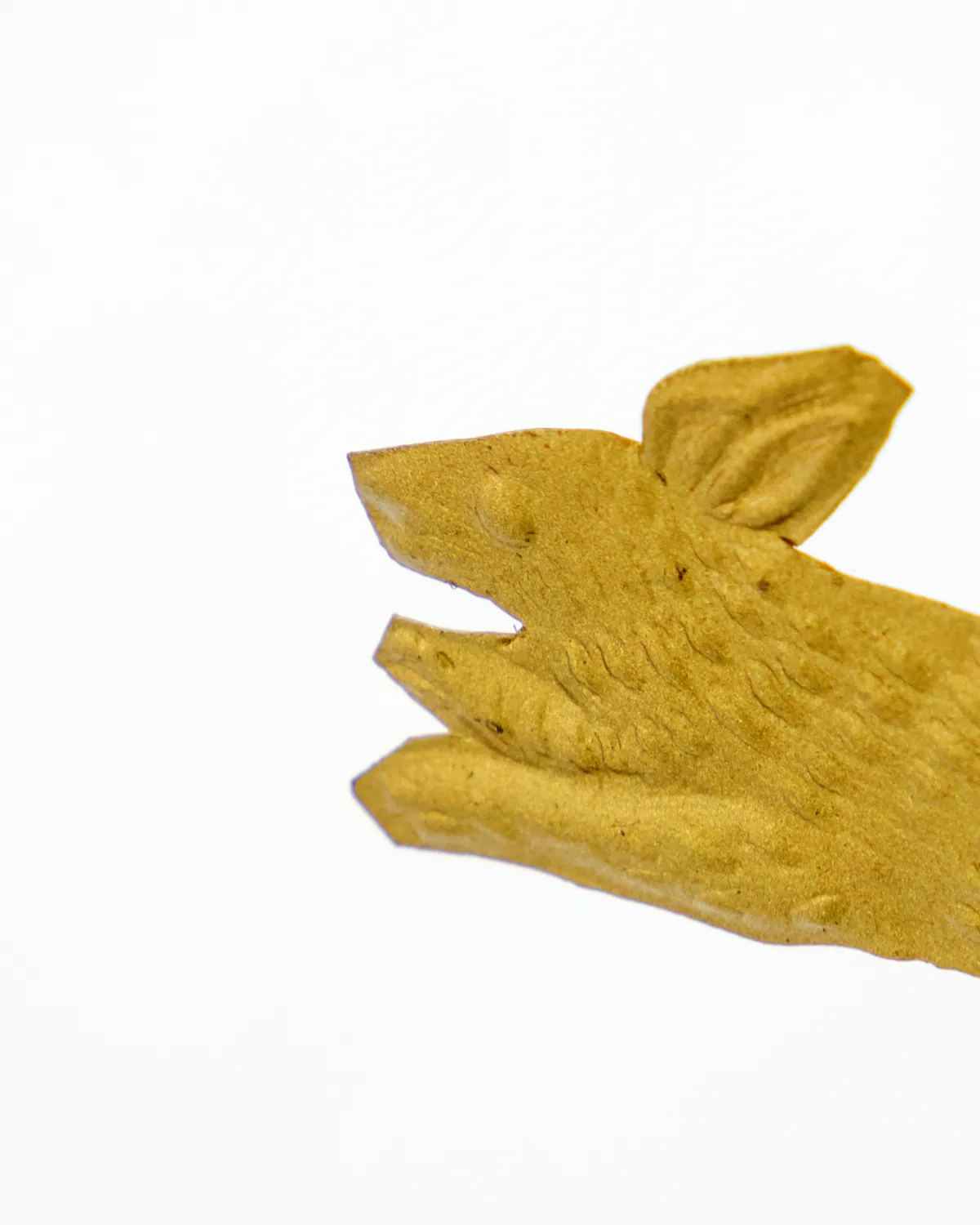 Rabbit påskhänge 3-pack, Antik mässing House Doctor