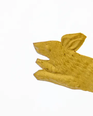 Rabbit påskhänge 3-pack - Antik mässing - House Doctor