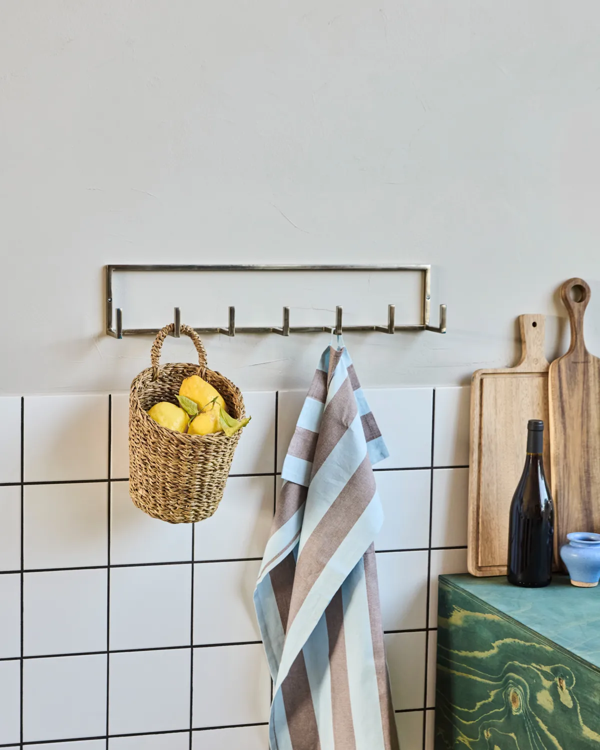 Rack klädhängare, Silver finish House Doctor