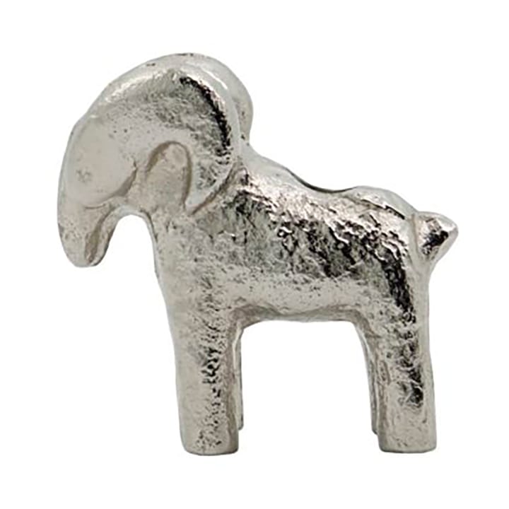 Ram ljusstake 7 cm - Antiksilver - House Doctor