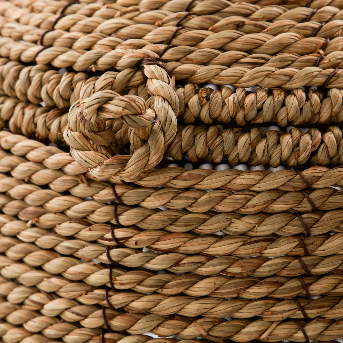 Rama förvaringskorg med lock 2-pack, Natur House Doctor