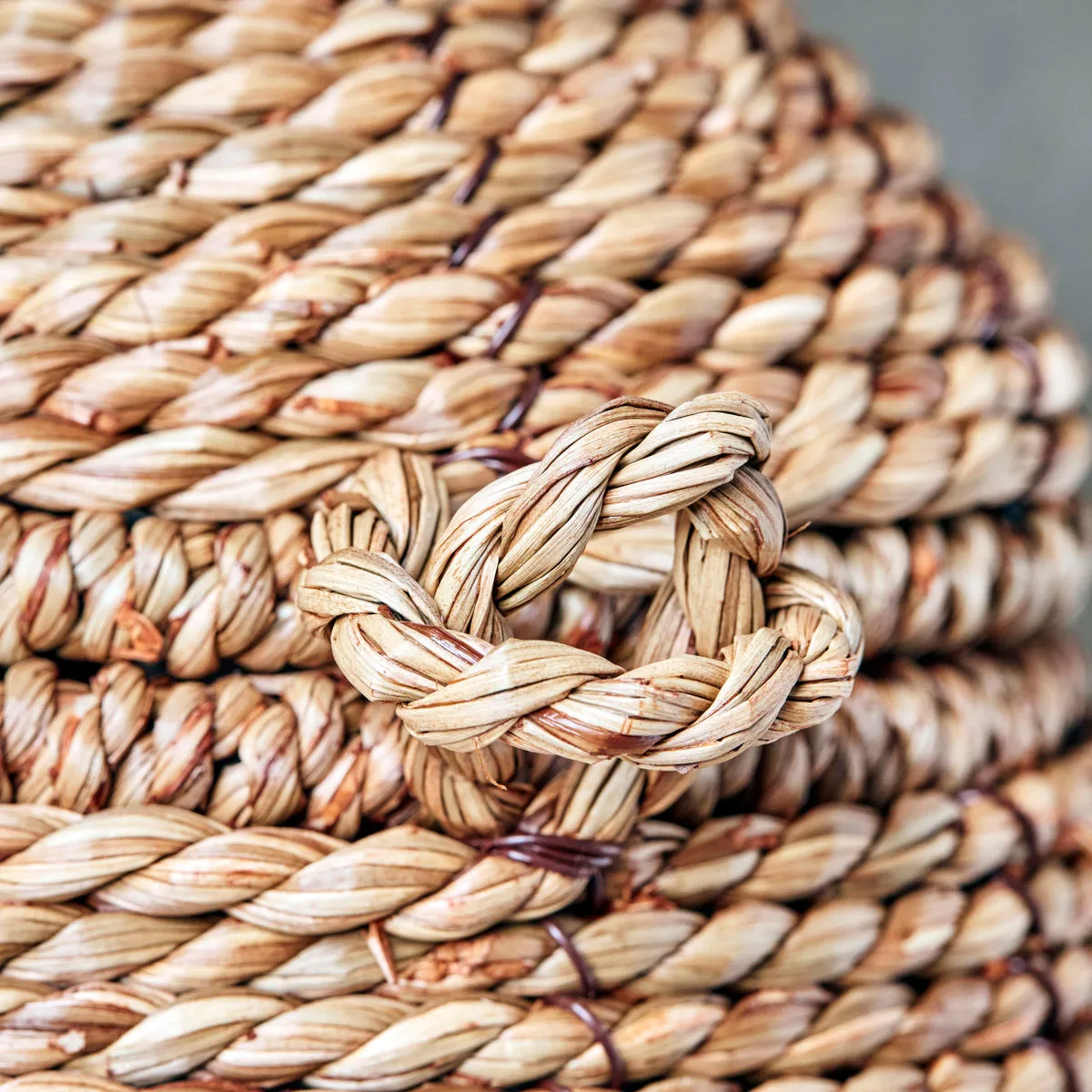 Rama förvaringskorg med lock 2-pack, Natur House Doctor