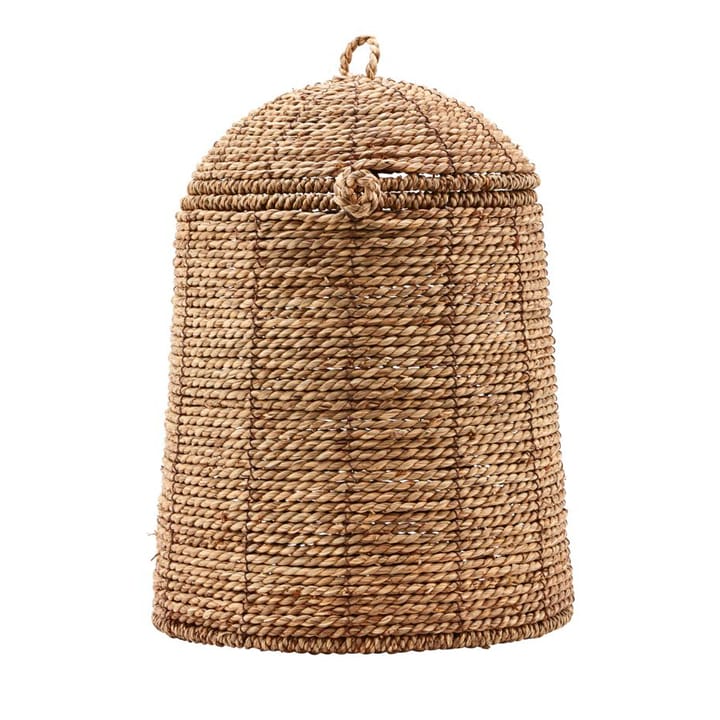 Rama korg med lock natur, 34,5 cm House Doctor