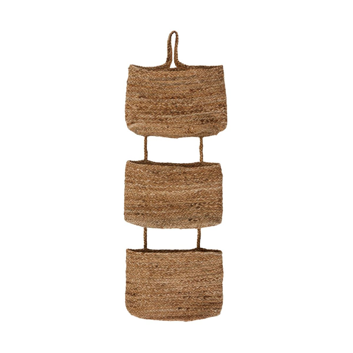 House Doctor Ramla vägghängd korg 35x109 cm Natur | Skandinavisk Design | Förvaringskorgar | Brun
