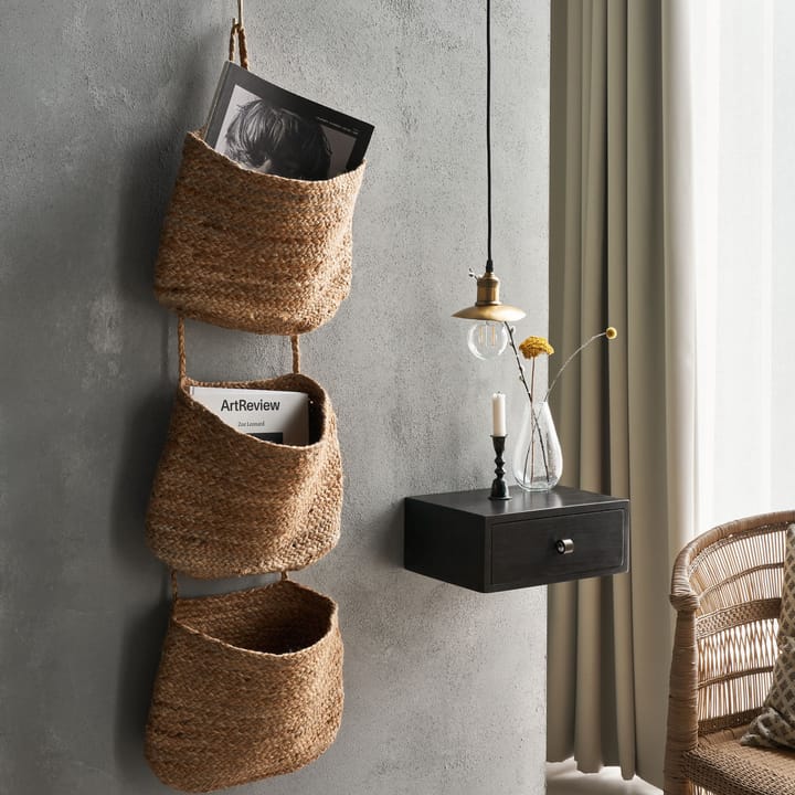 Ramla vägghängd korg 35x109 cm, Natur House Doctor