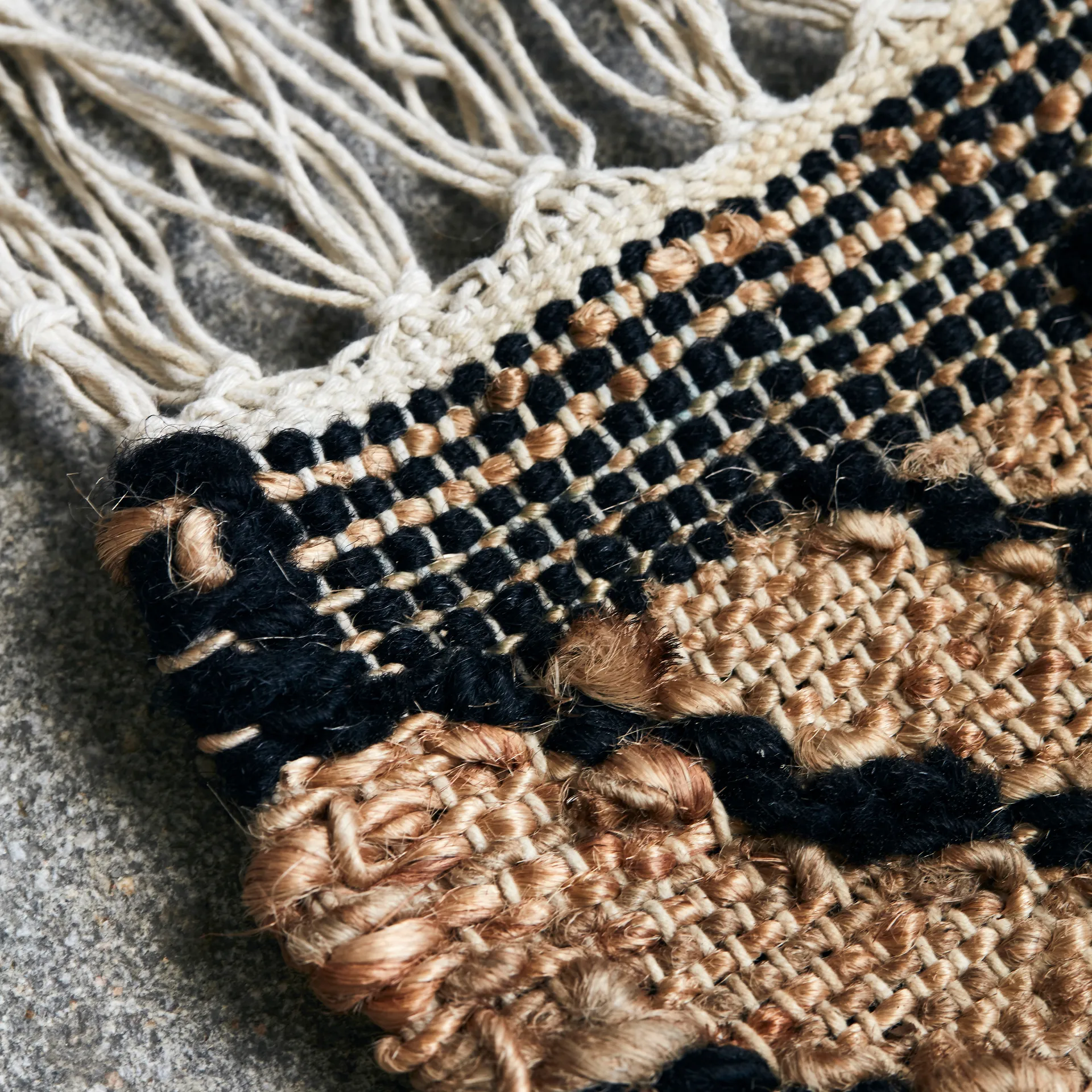 Ranjar matta 250x250 cm, Brun House Doctor