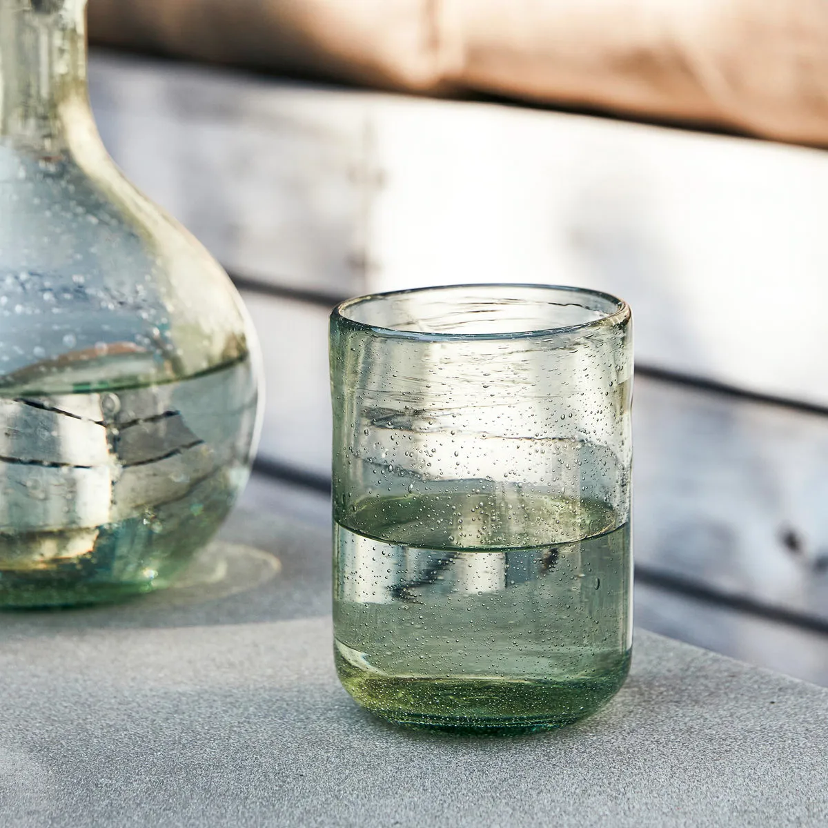 Rich glas 4-pack, Ljusgrön House Doctor