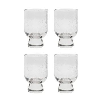 Rich glas på fot 23 cl 4-pack - Klar - House Doctor