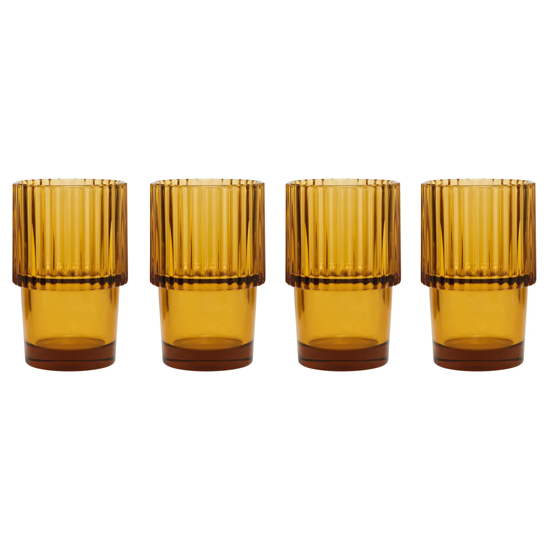 Rills dricksglas 4-pack, Amber House Doctor