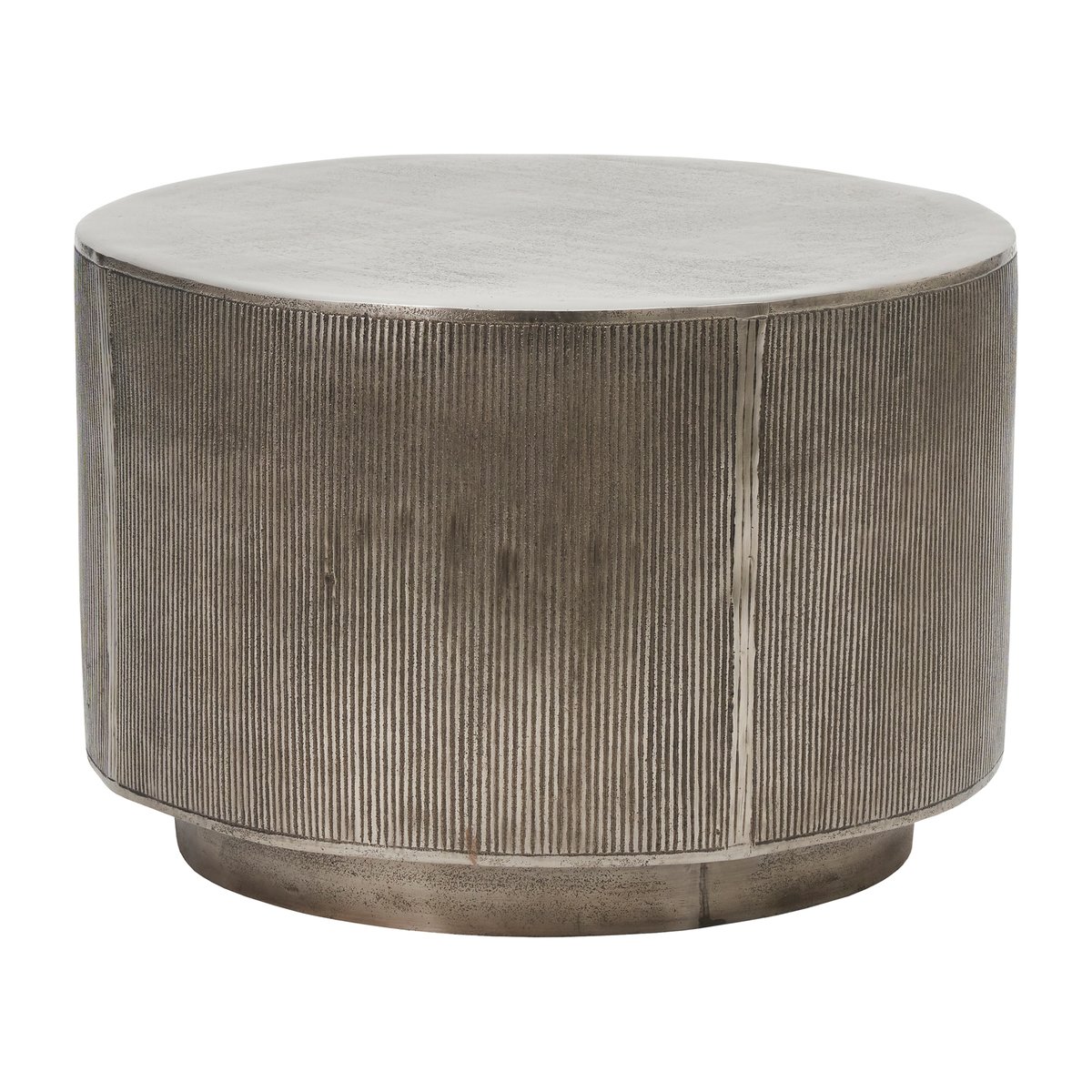 House Doctor Rota soffbord 35 cm Borstat silver | Skandinavisk Design | Soffbord | Silverfärgad