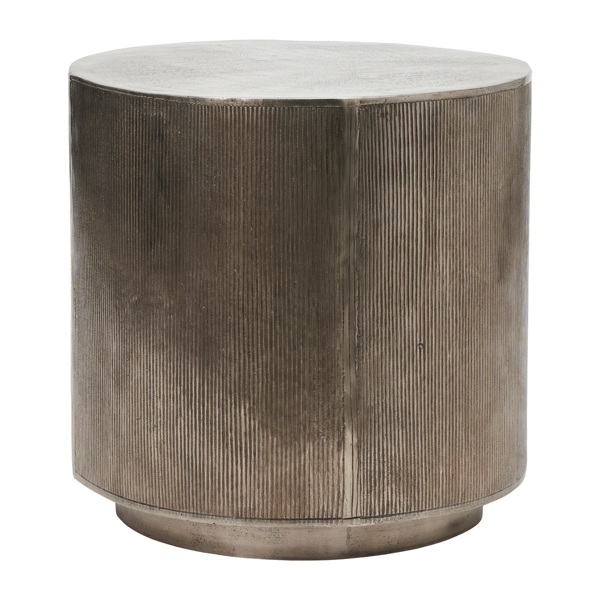 House Doctor Rota soffbord 50 cm Borstat silver | Skandinavisk Design | Soffbord | Silverfärgad
