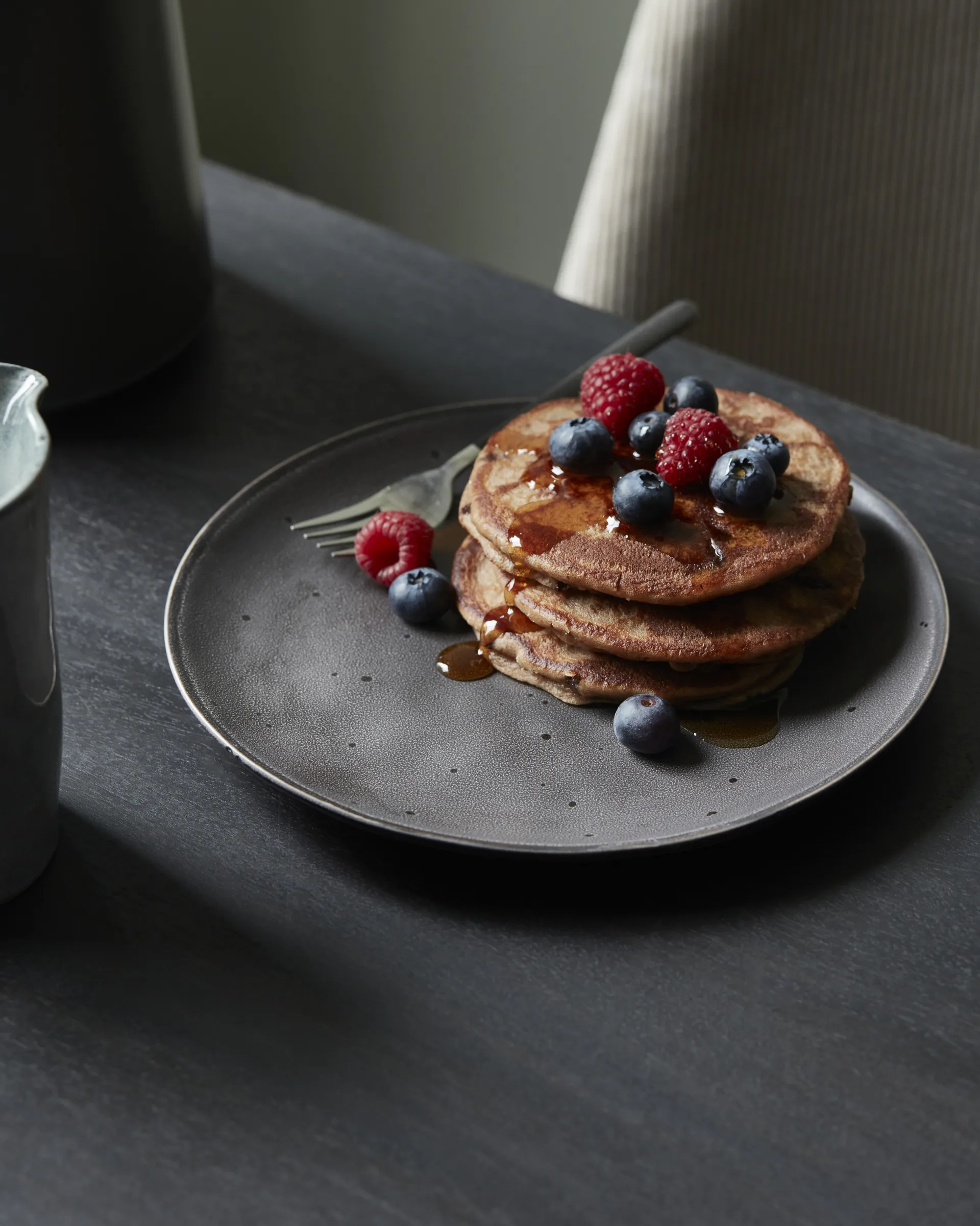 Rustic brunch kit 12 delar, Mörkgrå House Doctor