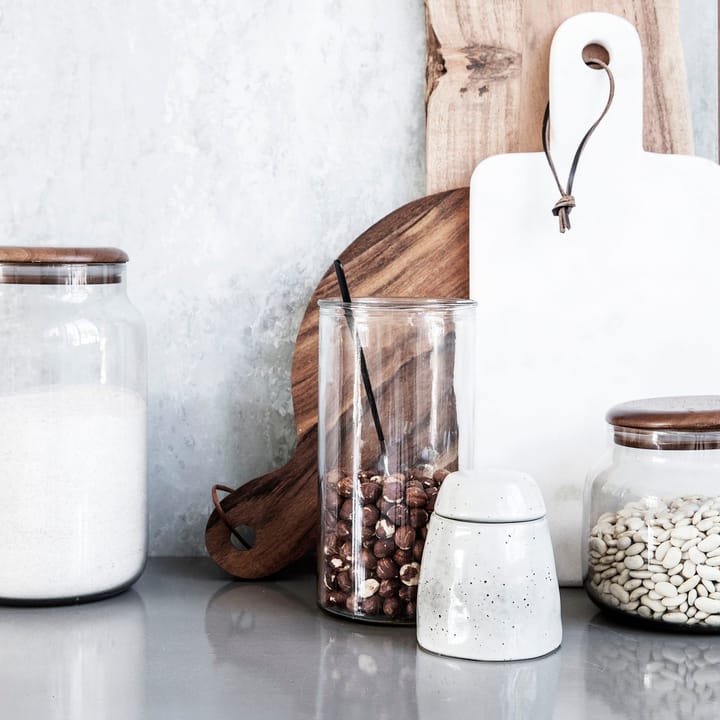 Rustic sockerskål, Grå-blå House Doctor
