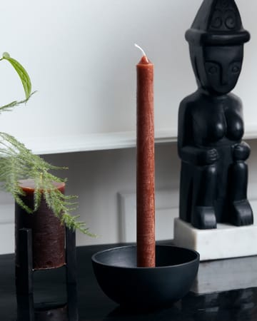 Rustic Wax ljus 25 cm 8-pack - Cognac - House Doctor