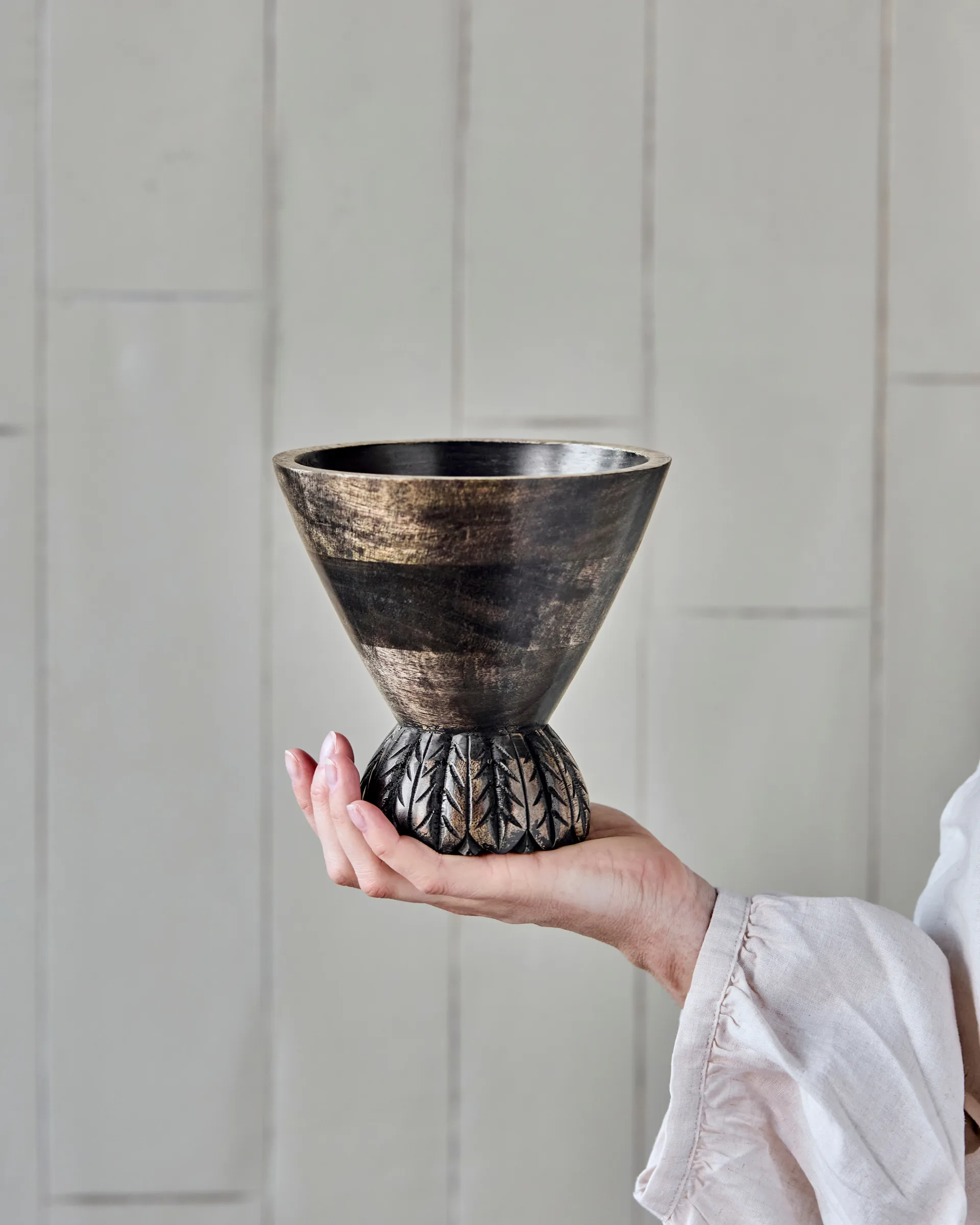 Sani blomkruka Ø15 cm, Svart House Doctor