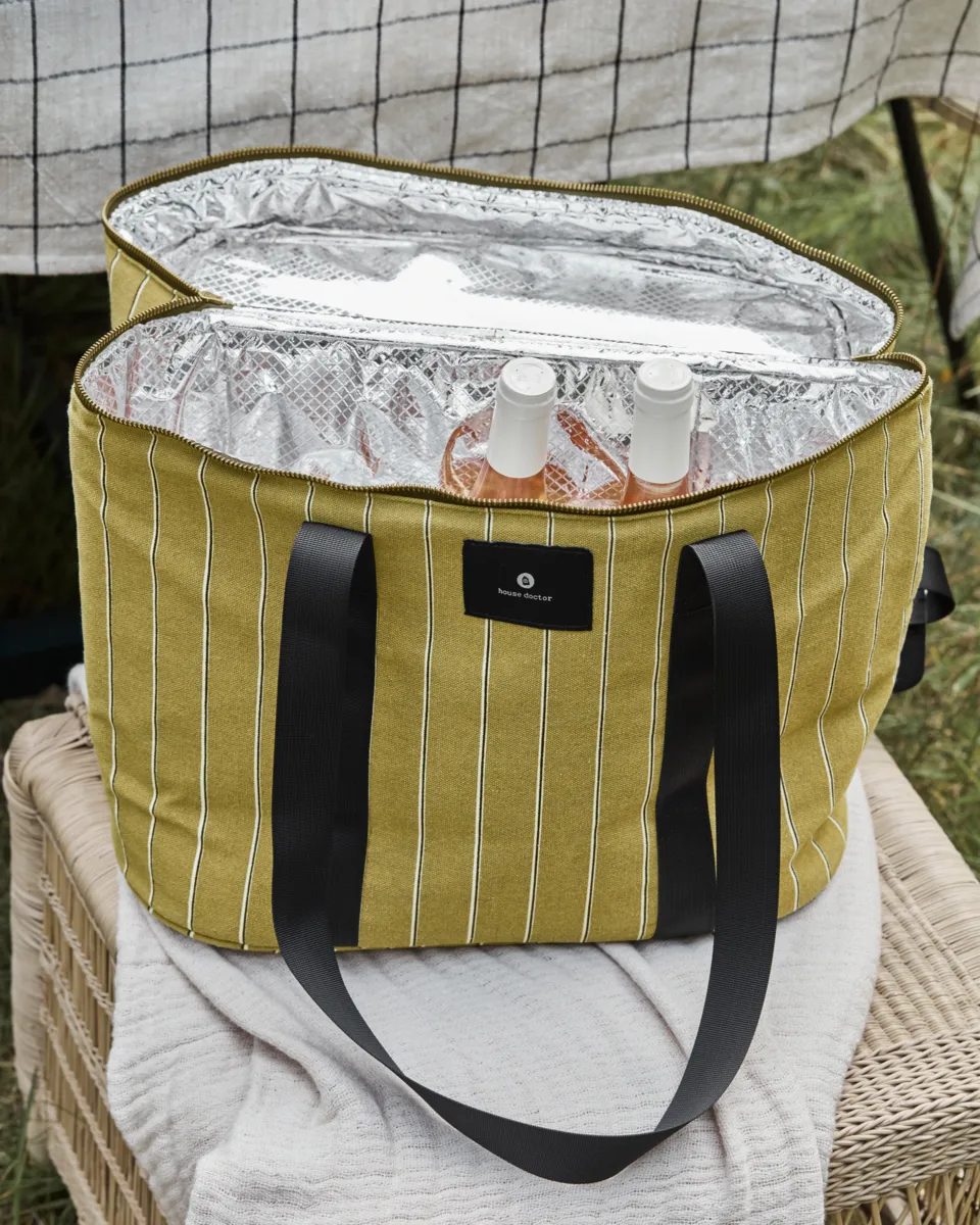 Satt kylväska, Senapsgul House Doctor