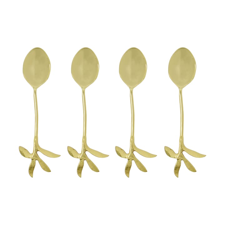 Serve serveringssked 4-pack - Antik guld - House Doctor