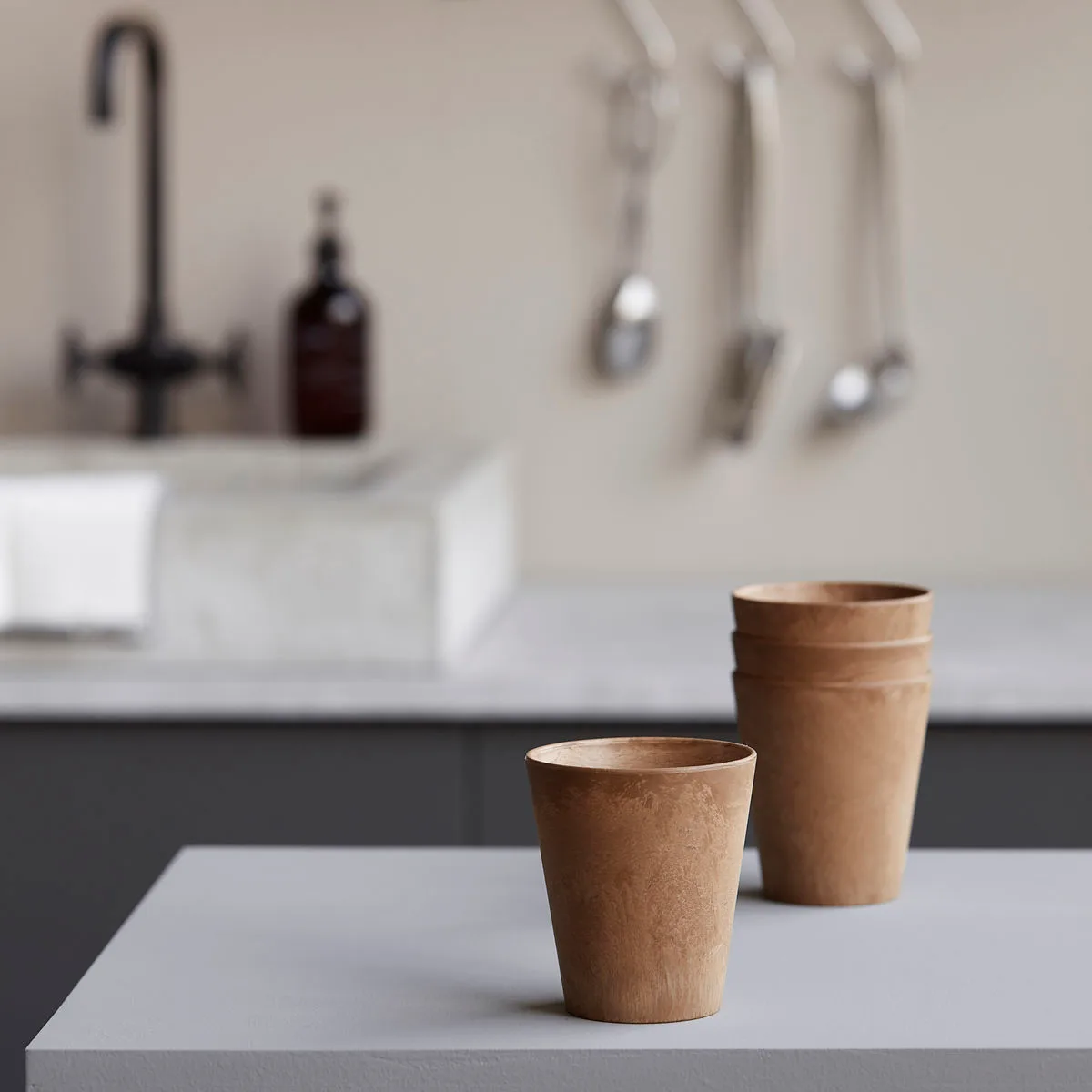 Serveur mugg 4-pack, Guld House Doctor