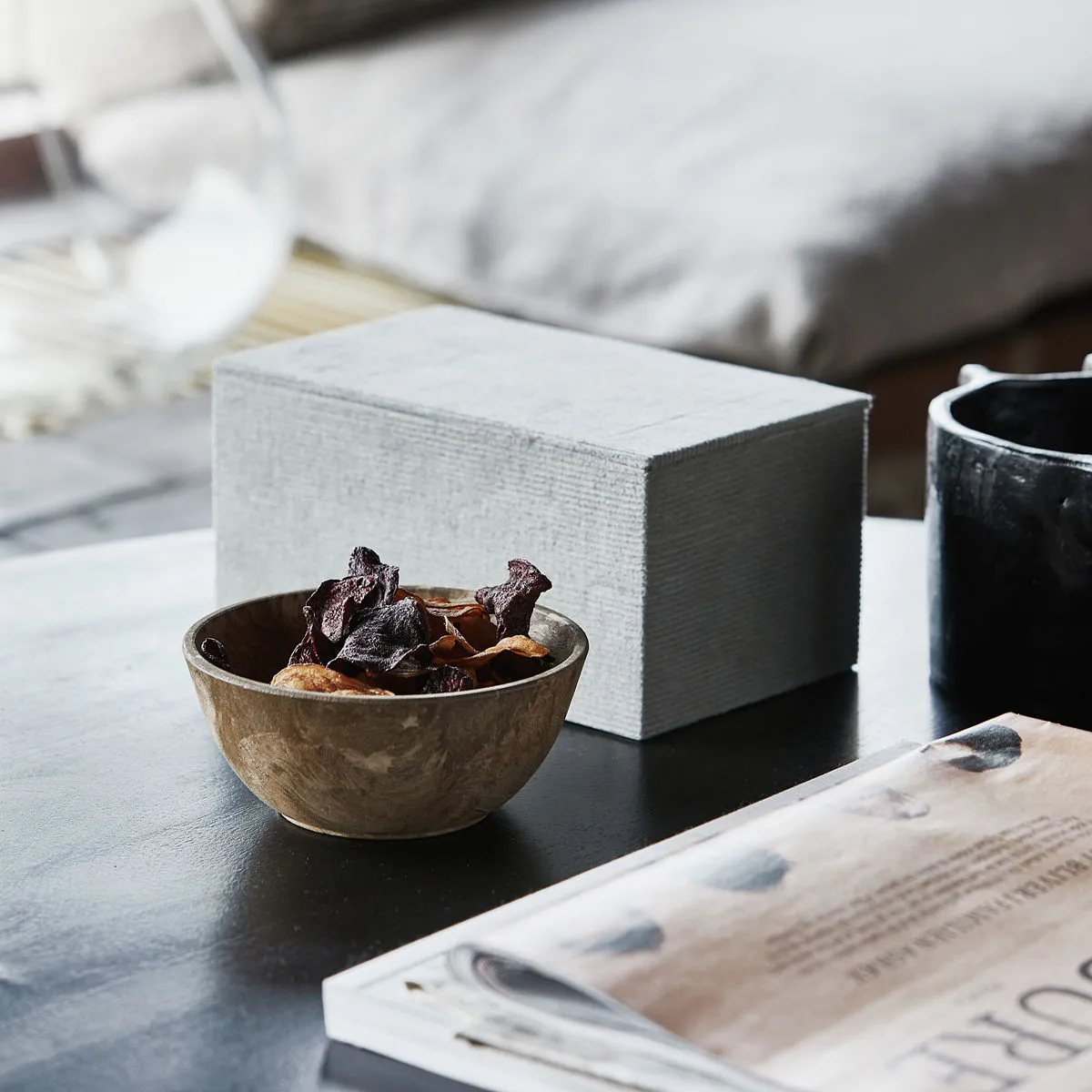 Serveur skål 13 cm 4-pack, Guld House Doctor