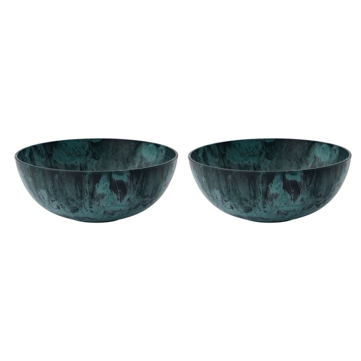 Serveur skål Ø18 cm 2-pack, Grön House Doctor