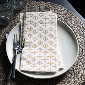Shield servetter 40st - Beige - House Doctor