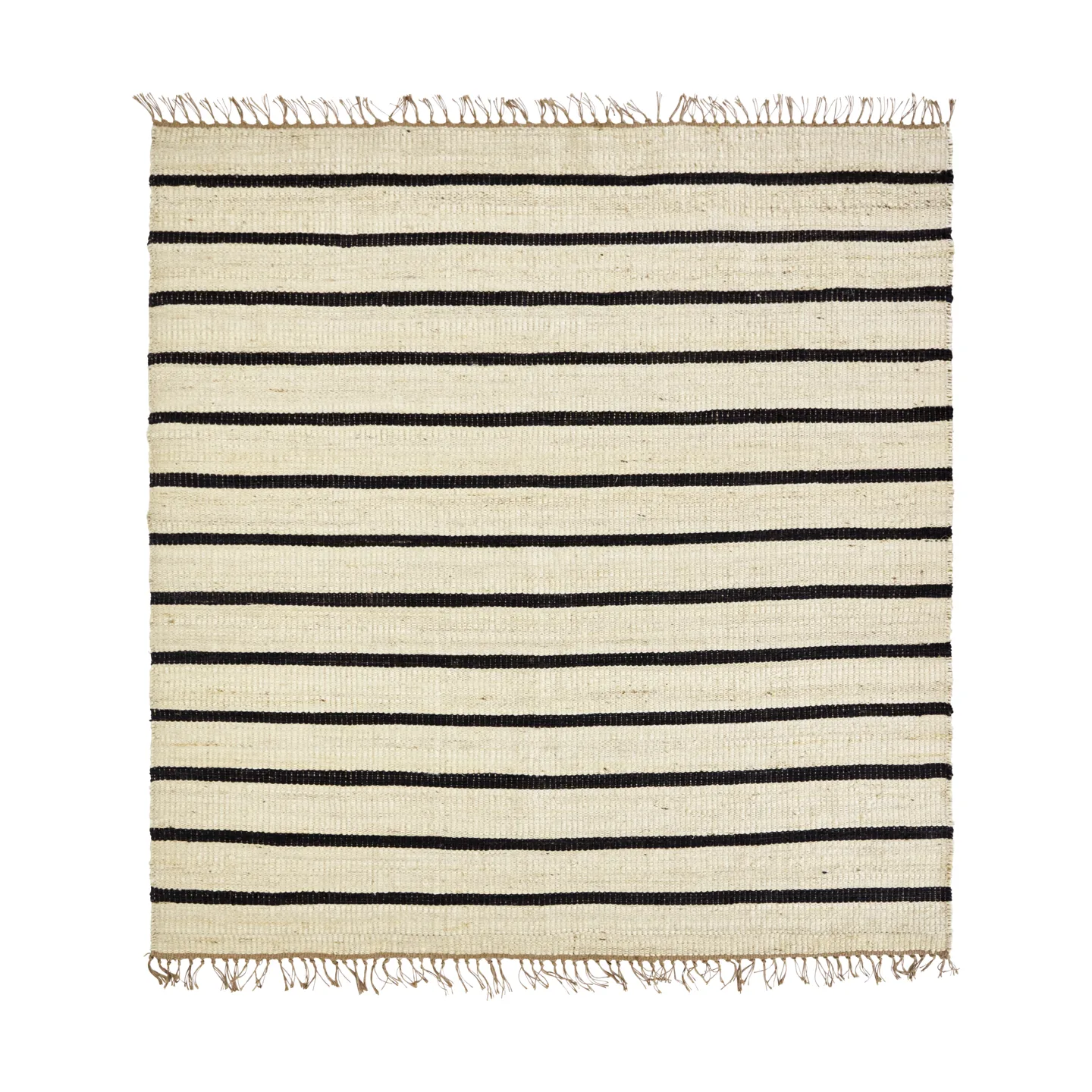 Sima matta 180x180 cm, Svart-natur House Doctor