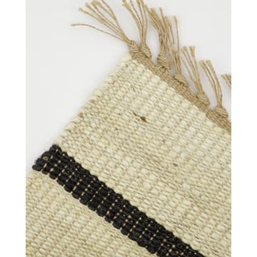 Sima matta 60x90 cm - Svart-natur - House Doctor