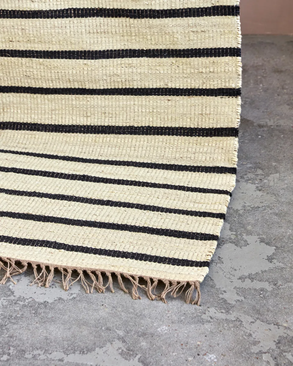 Sima matta 60x90 cm, Svart-natur House Doctor