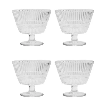 Slots dessertskål 4-pack - Klar - House Doctor