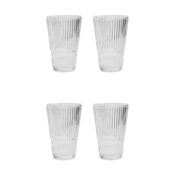 Slots ölglas 4-pack - Klar - House Doctor