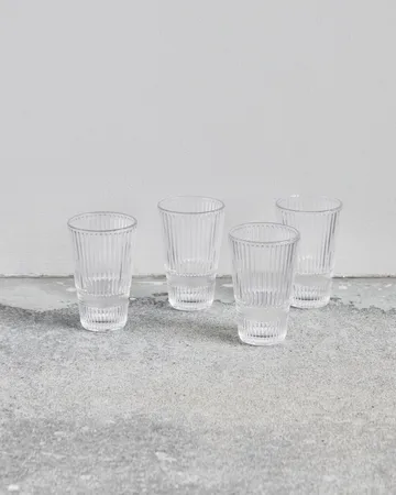 Slots ölglas 4-pack - Klar - House Doctor