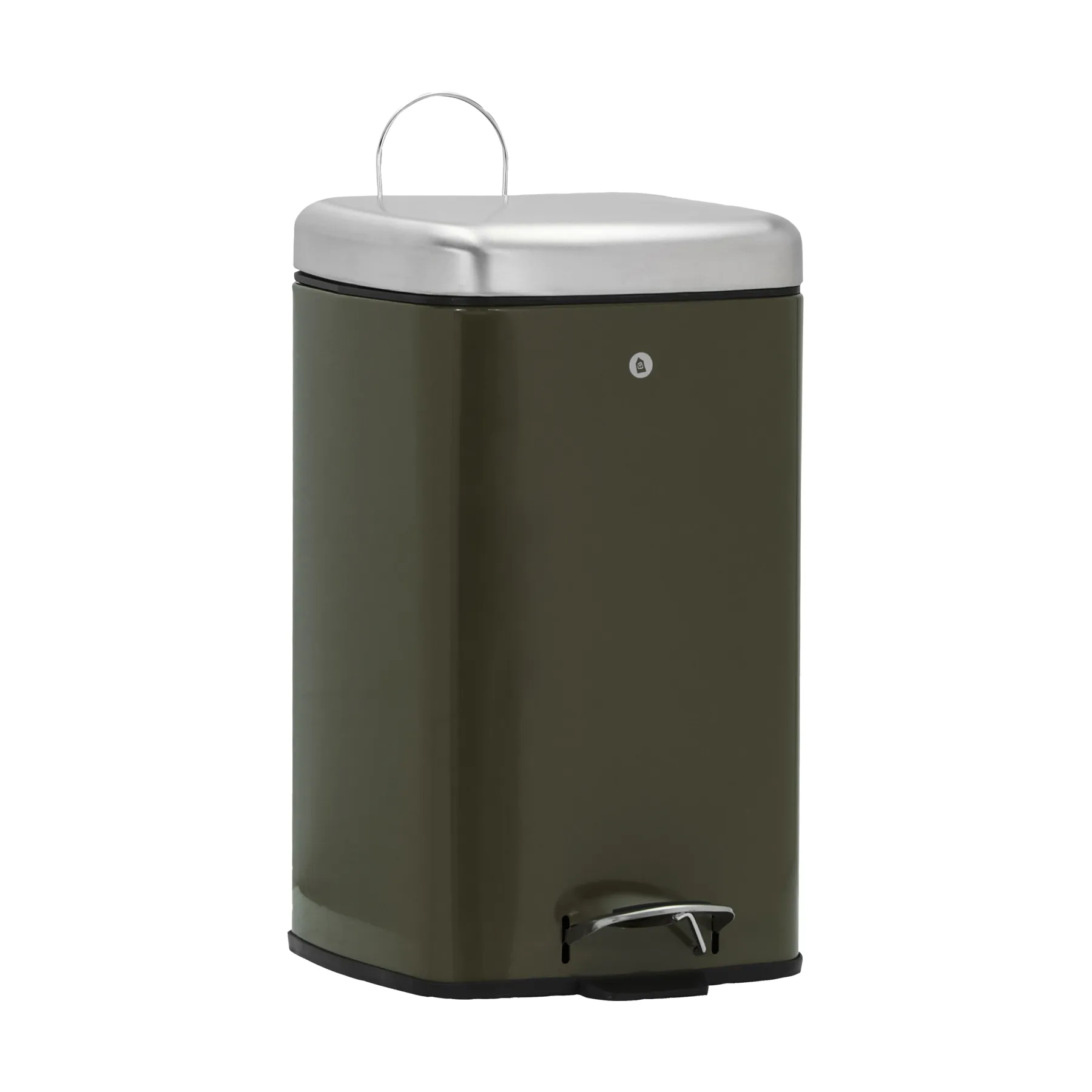 Sort papperskorg, Deep green, 27x36x46 cm House Doctor