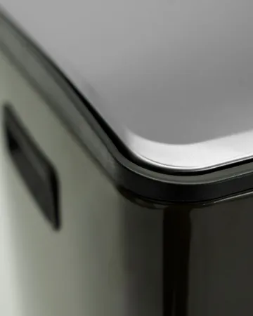 Sort papperskorg - Deep green, 46x35,5x71 cm - House Doctor